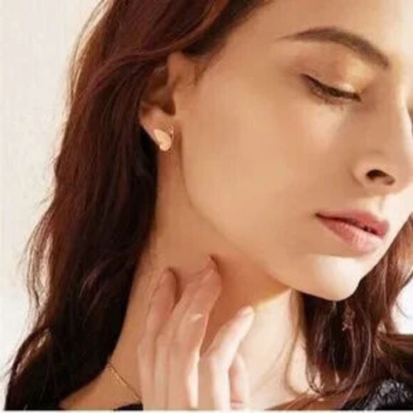 Jewelry - GOLD 14k Gold Plated 2pc Half Butterfly Stud Earrings Y2K Gift Minimalist